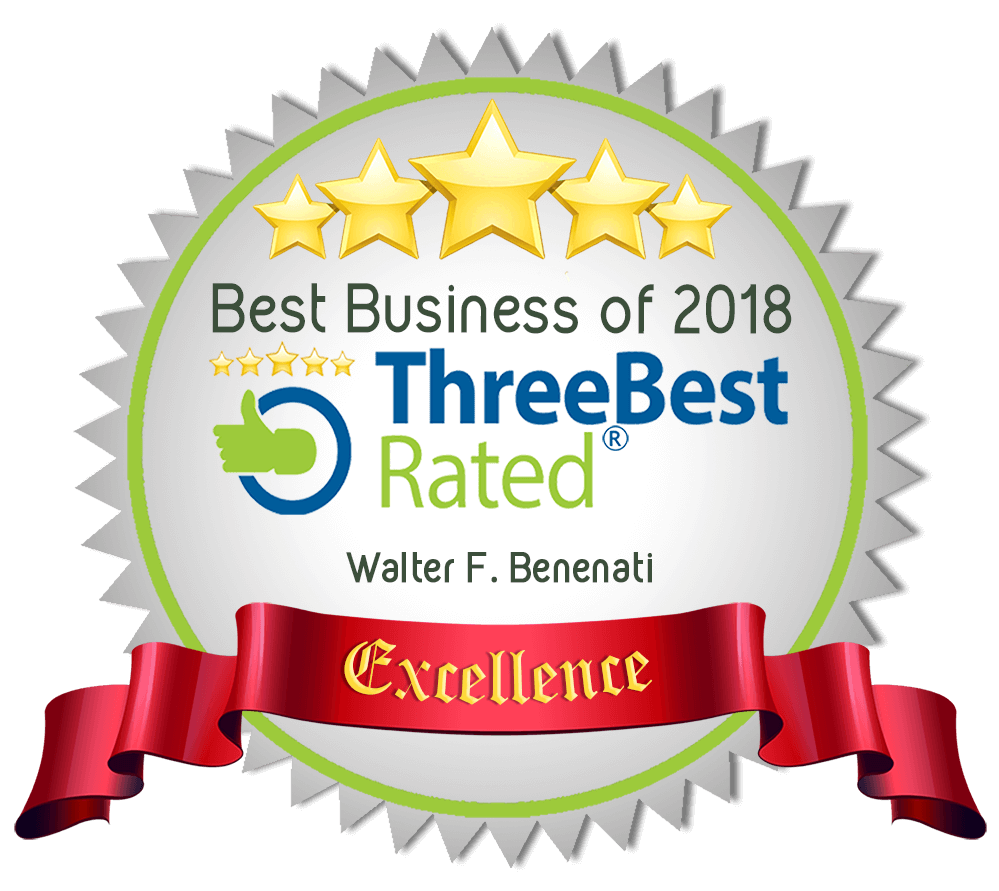 best business 2018 Walter Benenati law firm